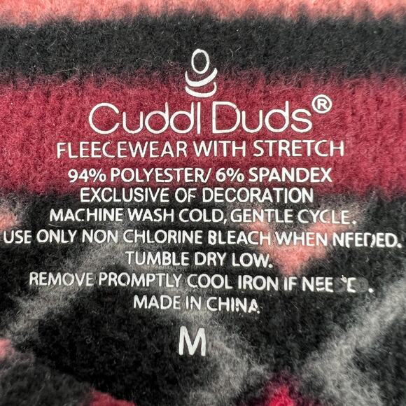 Cuddl Duds Fleece Stretch Pullover Aztec Print Size M - Picture 6 of 7